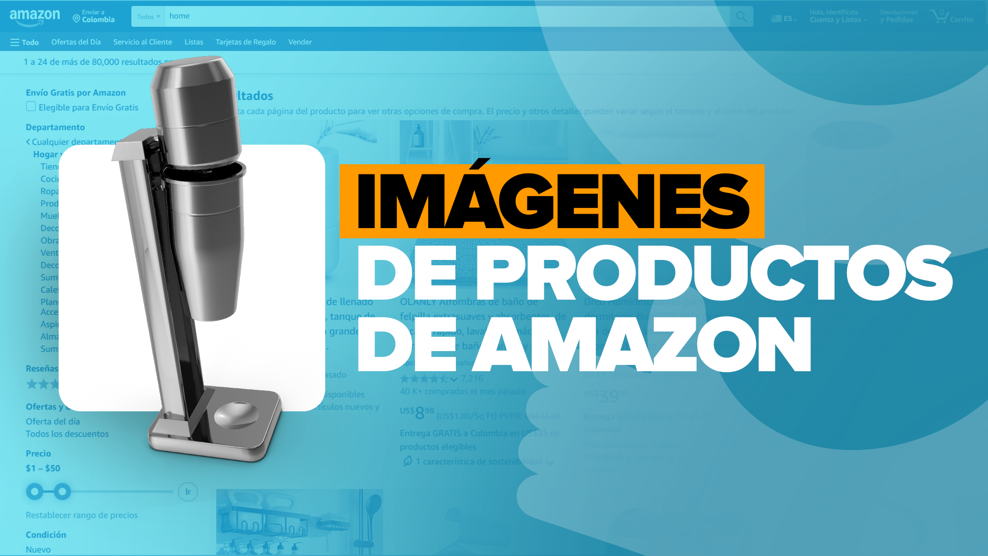 Imagenes de productos en amazon